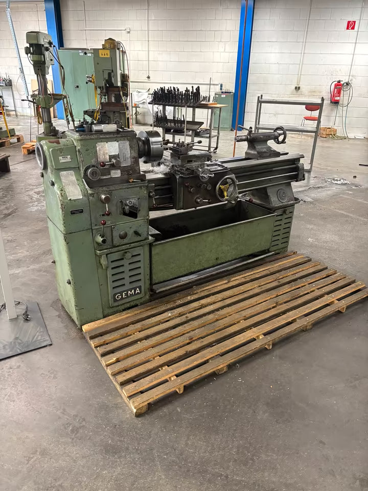 GEMA LZ160 Drehmaschine Drehbank Metallmaschine