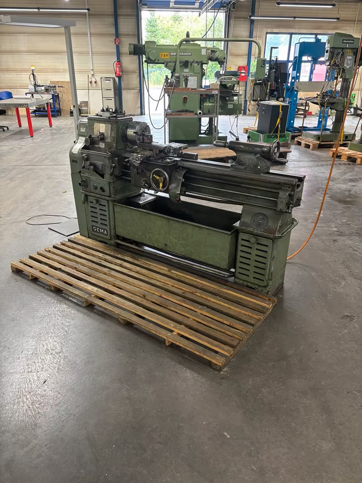 GEMA LZ160 Drehmaschine Drehbank Metallmaschine