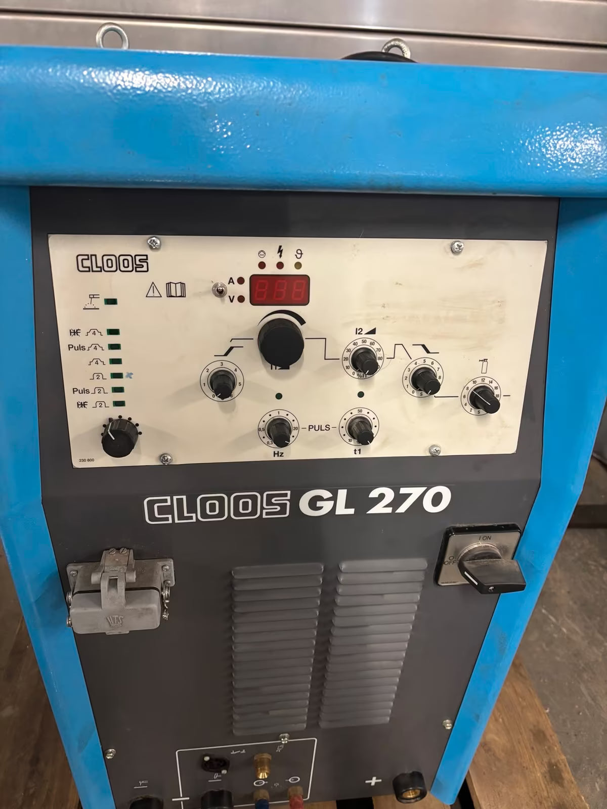 Cloos GL 270 Schweißgerät Inverter WIG Elektrode