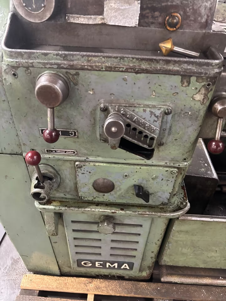 GEMA LZ160 Drehmaschine Drehbank Metallmaschine