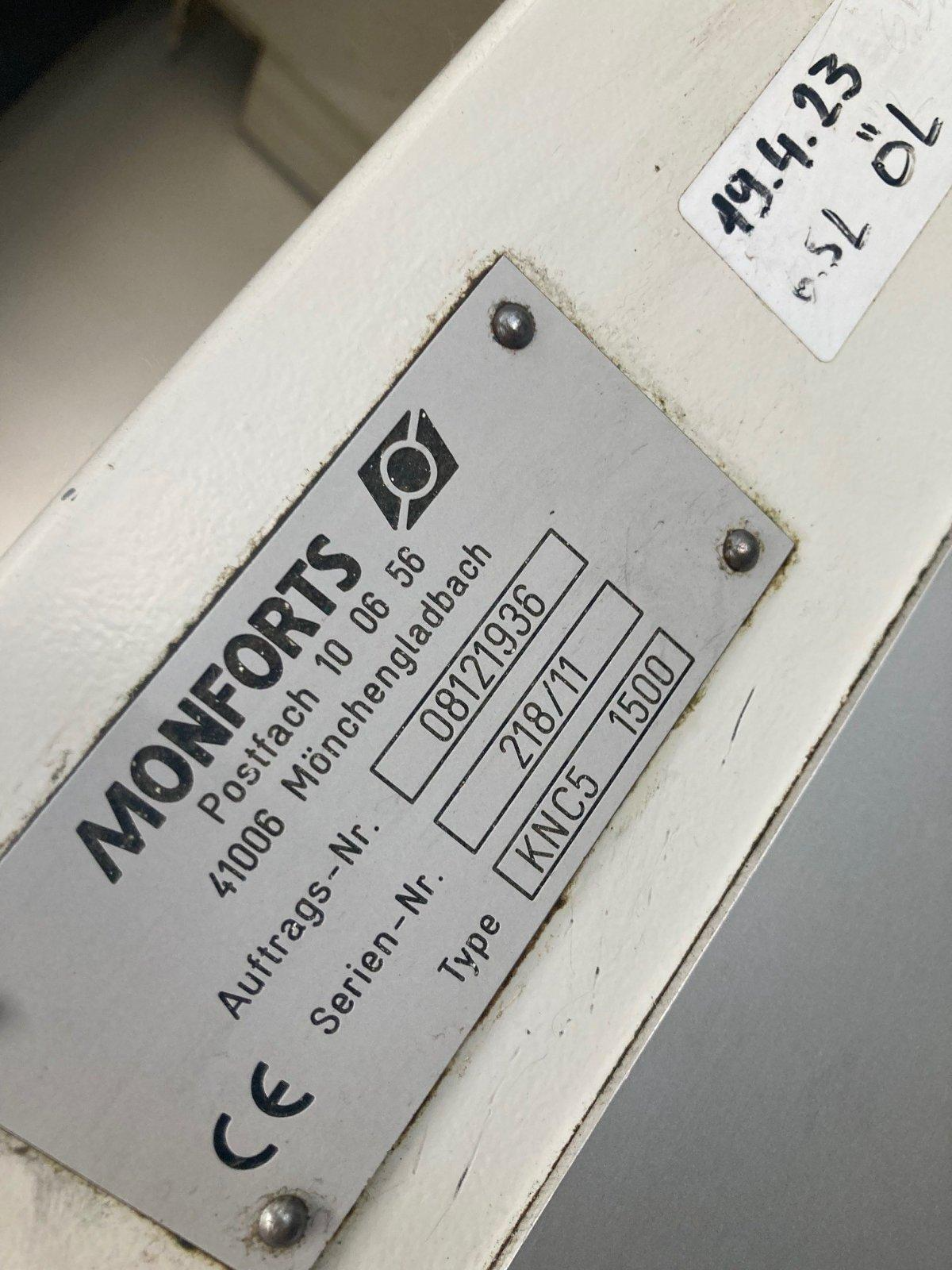 Monforts KNC5-1500 Drehmaschine Zyklengesteuert Drehbank