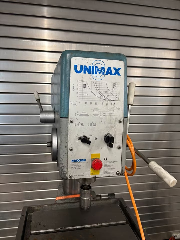 Maxion Unimax 3 Säulenbohrmaschine Ständerbohrmaschine MK3