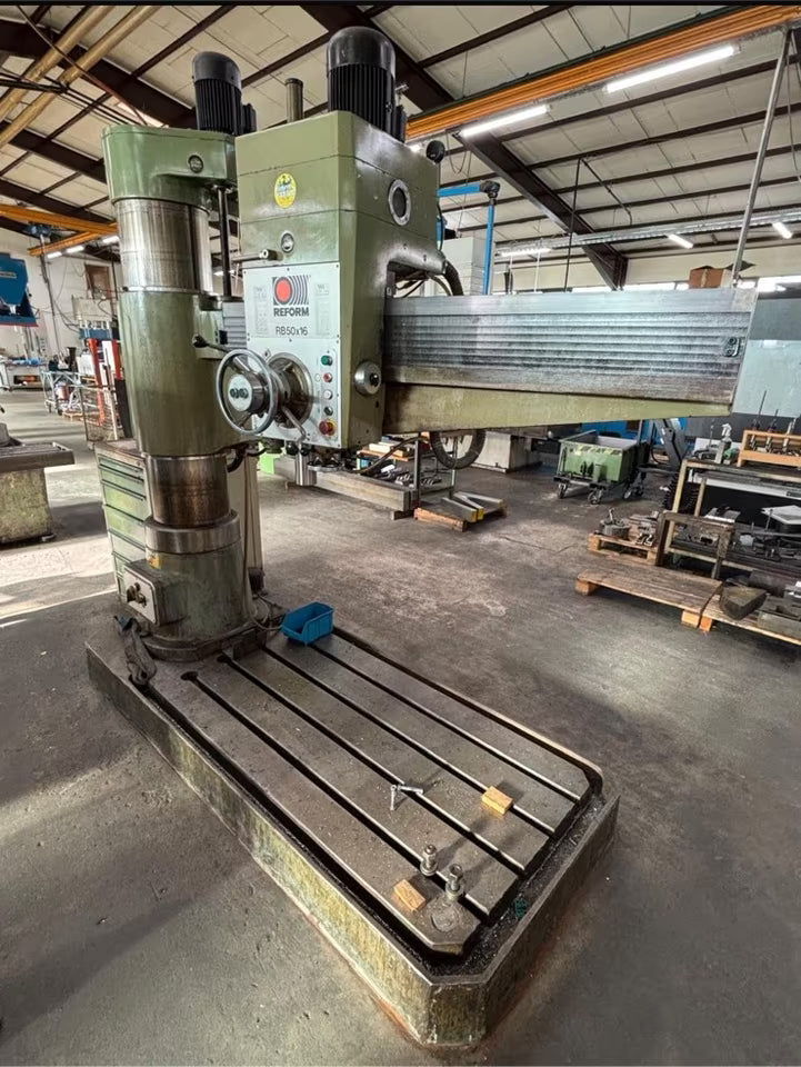 Radialbohrmaschine Reform RB50x16 Säulenbohrmaschine Metall