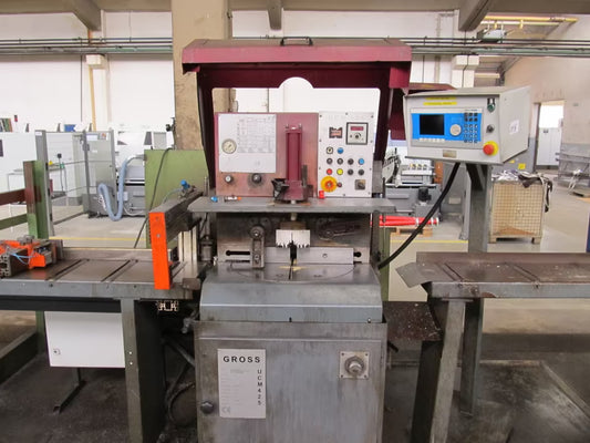 Kaltkreissäge Fritz Gross UCM 425 mit MPS 3257 Rollenbahn