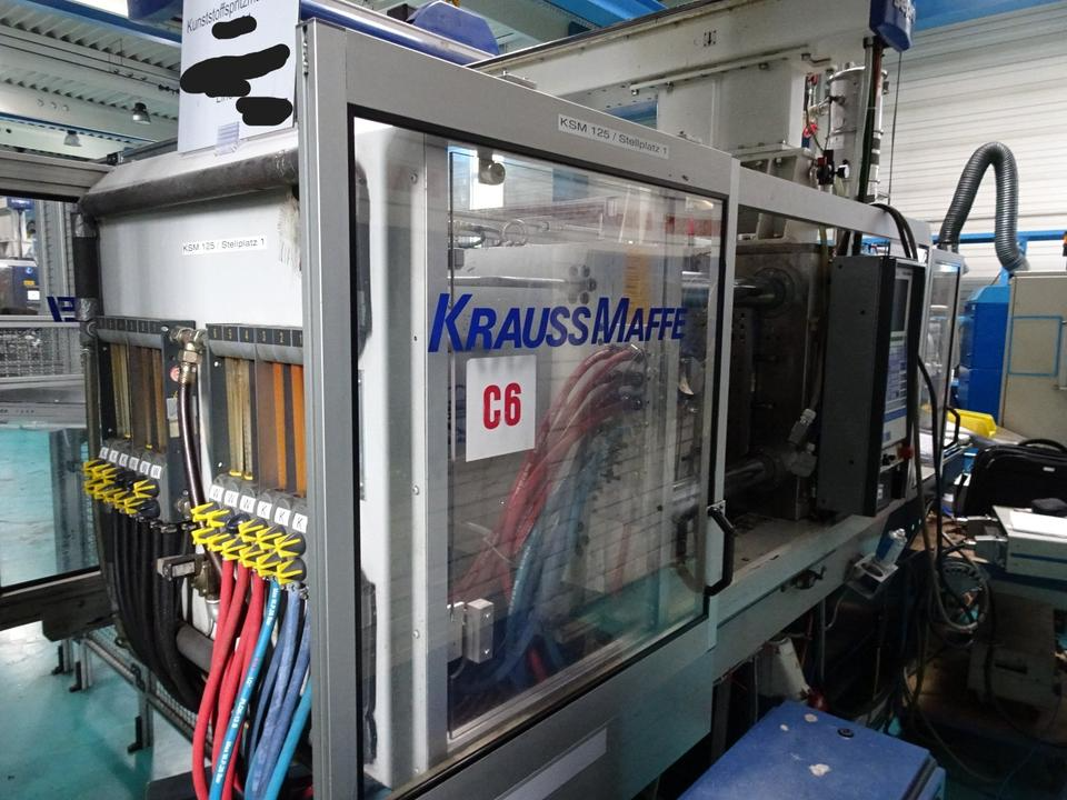 Krauss Maffei KM125 520-C1 Spritzguss Spritzgießmaschine plastic