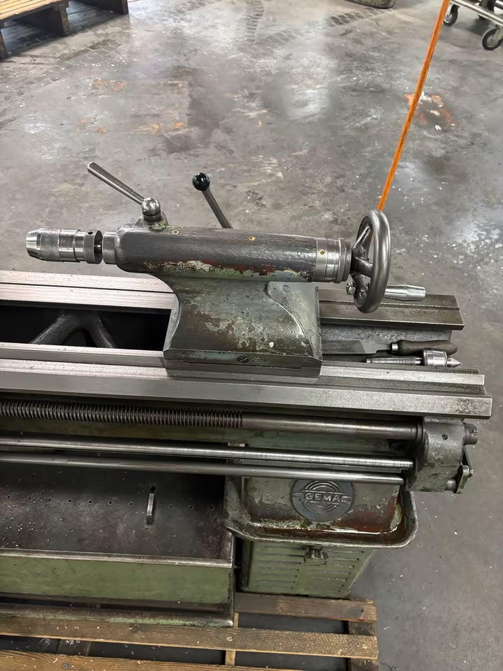 GEMA LZ160 Drehmaschine Drehbank Metallmaschine