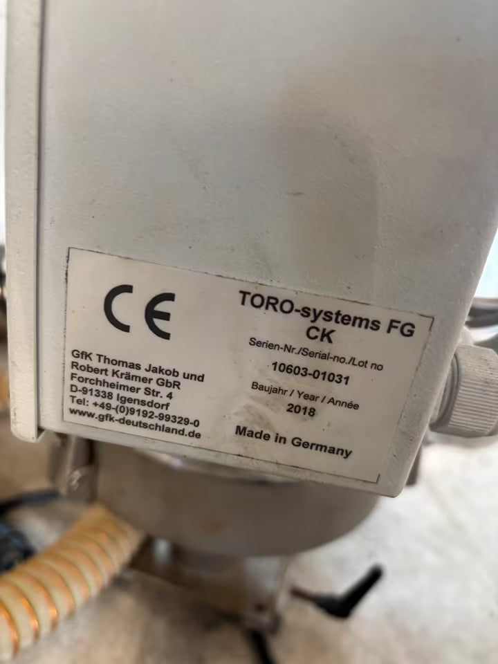TORO-Systems FG CK Fördergerät Kunststoff Granulat Saugförderer