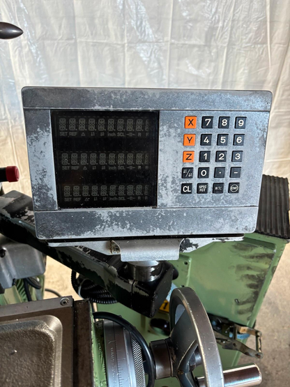 Pillar drill table drilling machine Fehlmann similar to Alzmetall