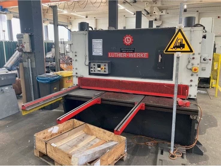 Luther T.S.-H 20-10 Hydraulische Tafelschere Schlagschere Blech