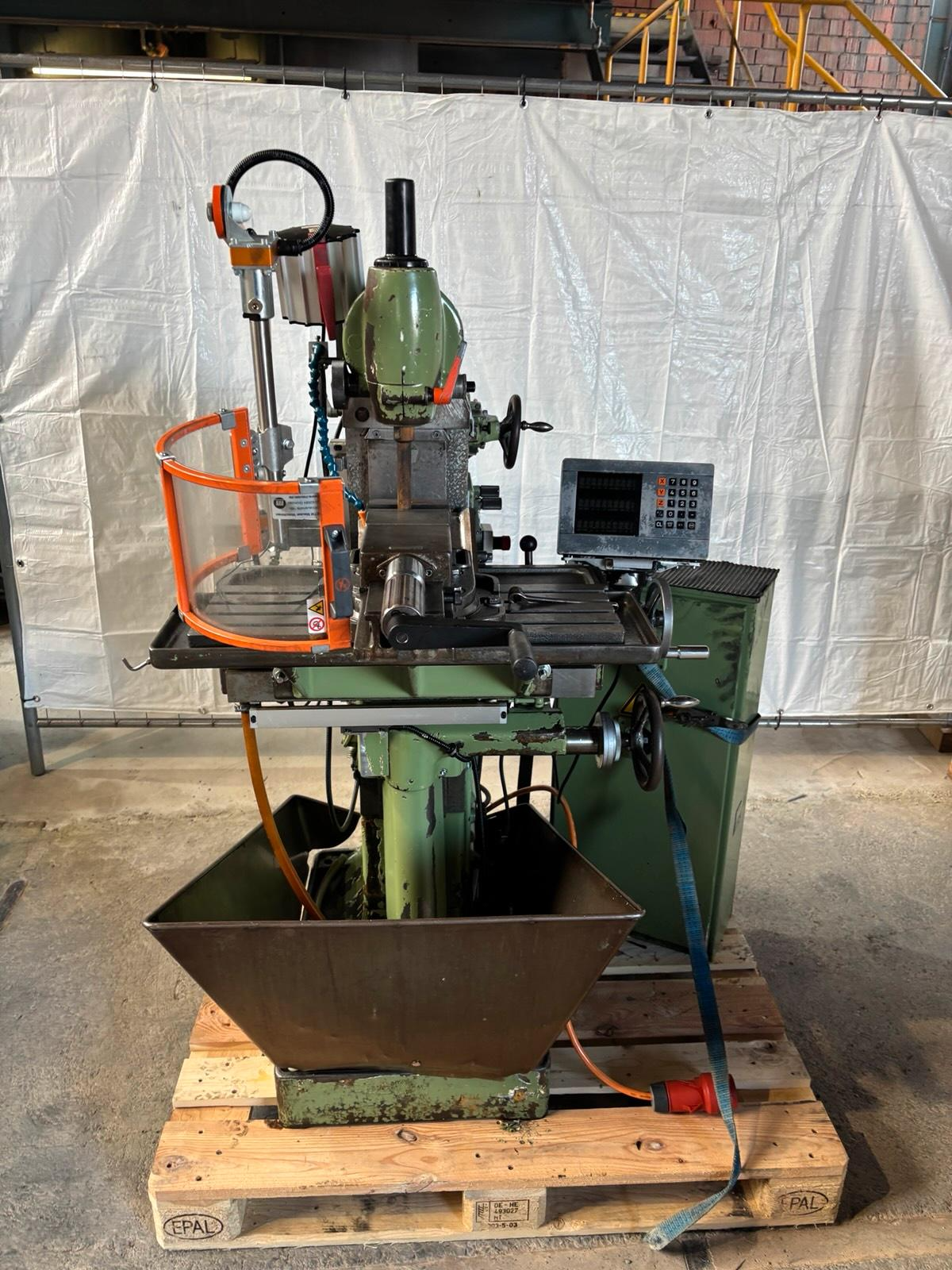 Pillar drill table drilling machine Fehlmann similar to Alzmetall