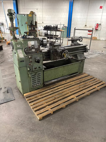 GEMA LZ160 Drehmaschine Drehbank Metallmaschine