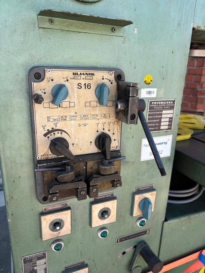 PRVOMAJSKA SU-4 Bandsäge Metall Vertikalbandsäge Werkstatt