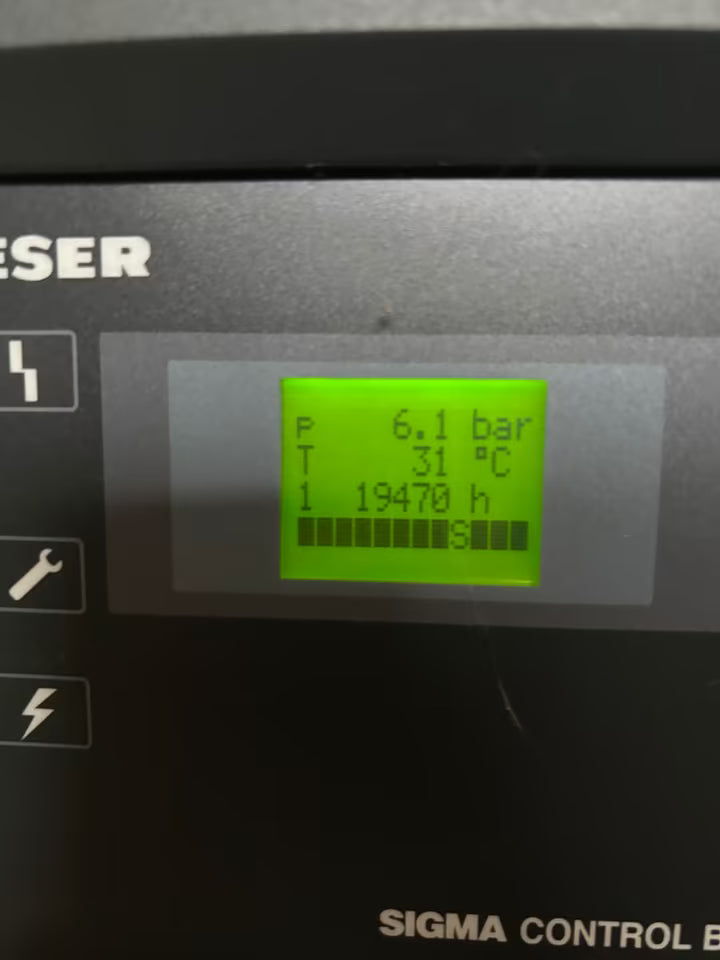 Kaeser SM12 Schraubenkompressor Druckluftkompressor 2007