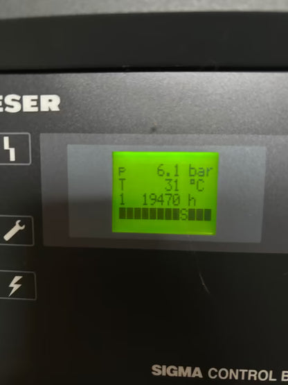 Kaeser SM12 Schraubenkompressor Druckluftkompressor 2007