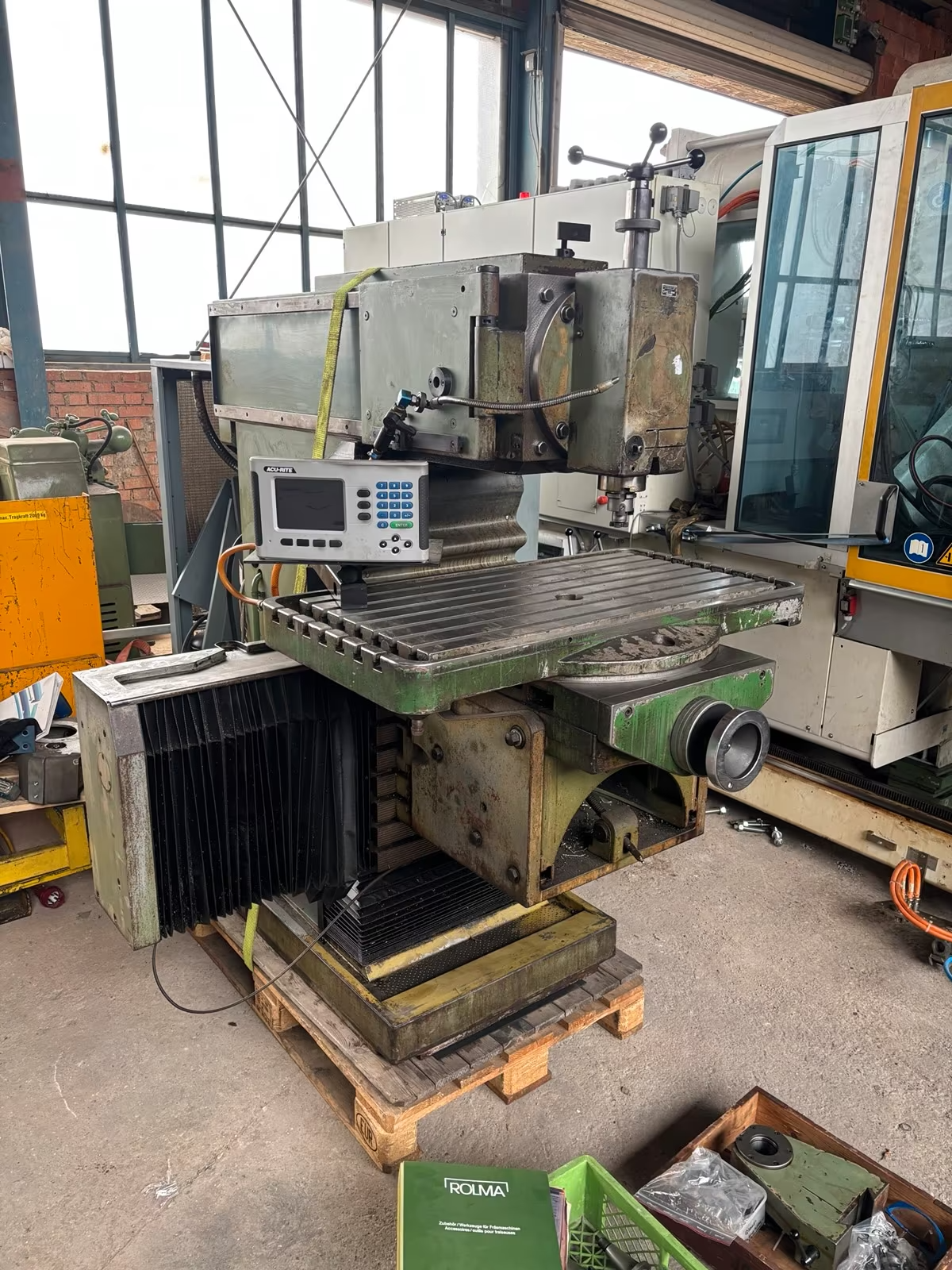 Maho MH900 Fräsmaschine Digitalanzeige Metall Fräse