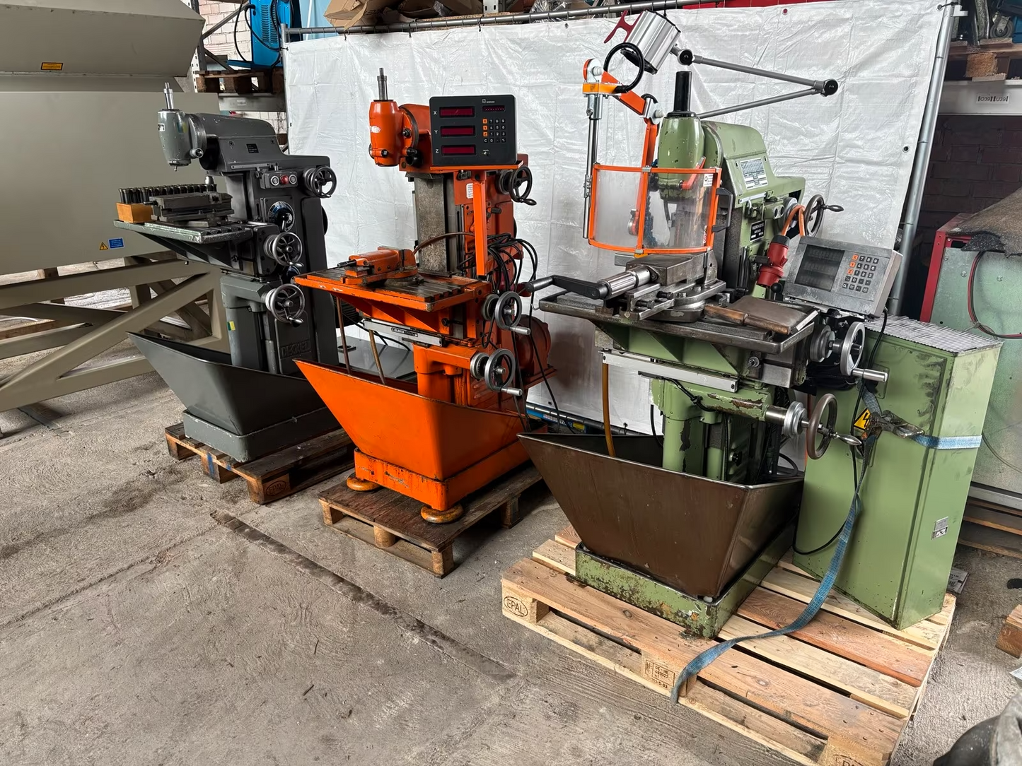 Deckel FP1 Fräsmaschine Universal-Fräsmaschine Metall Heidenhain