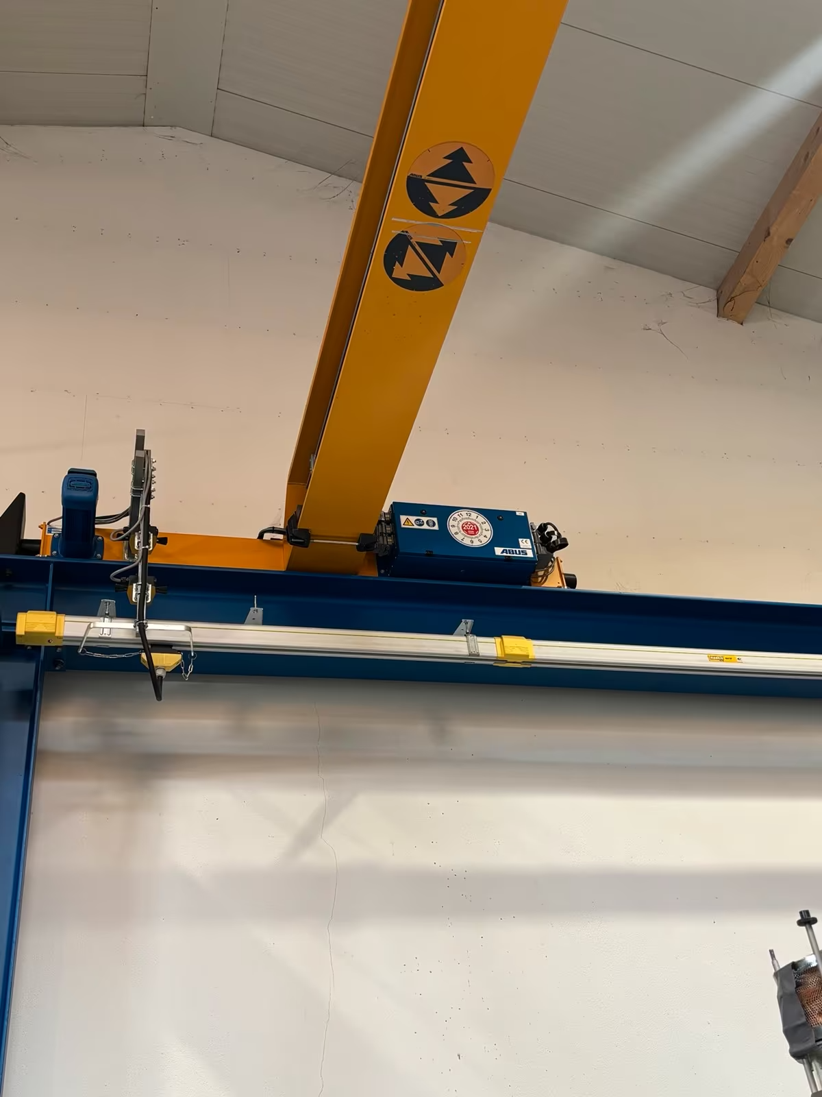Abus 5T Hallenkran Brückenkran 5000 Kg mit Unterbau Laufkran
