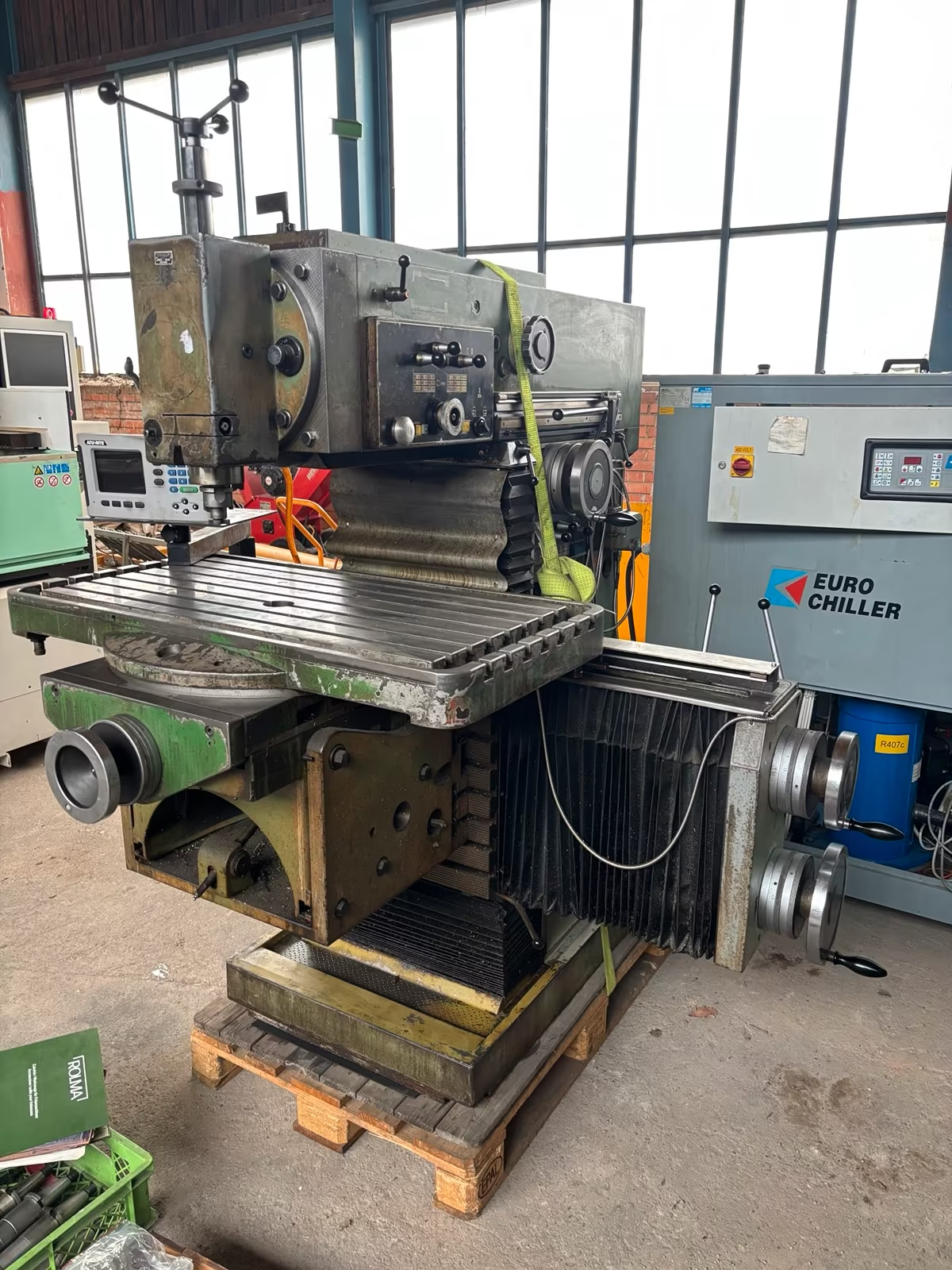 Maho MH900 Fräsmaschine Digitalanzeige Metall Fräse