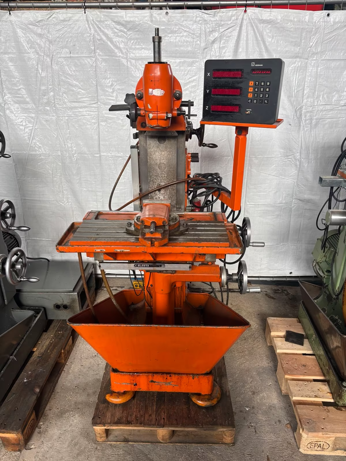 Deckel FP1 Fräsmaschine Universal-Fräsmaschine Metall Heidenhain