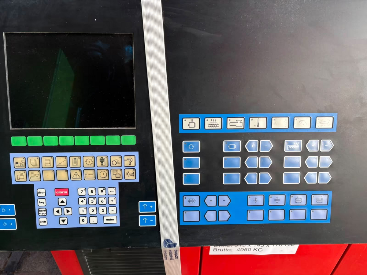 Krauss Maffei KMD90-32 P Extruder Kunststoff Doppelschnecke
