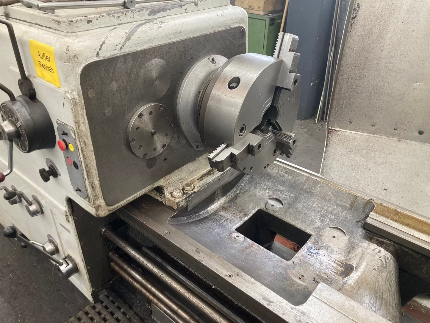 Drehmaschine WMW DLZ 800 III Drehbank Heidenhain Metall