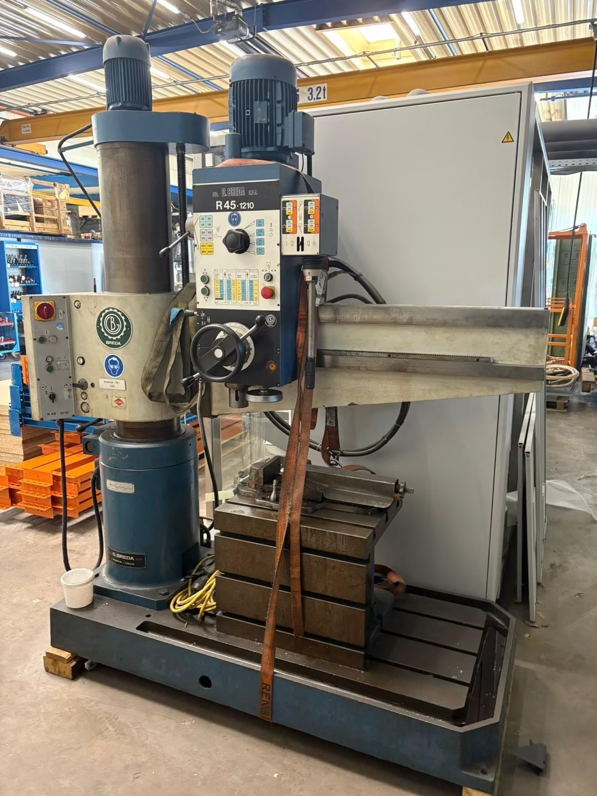 Breda R45 1210 Radialbohrmaschine Metall Standbohrmaschine MK5