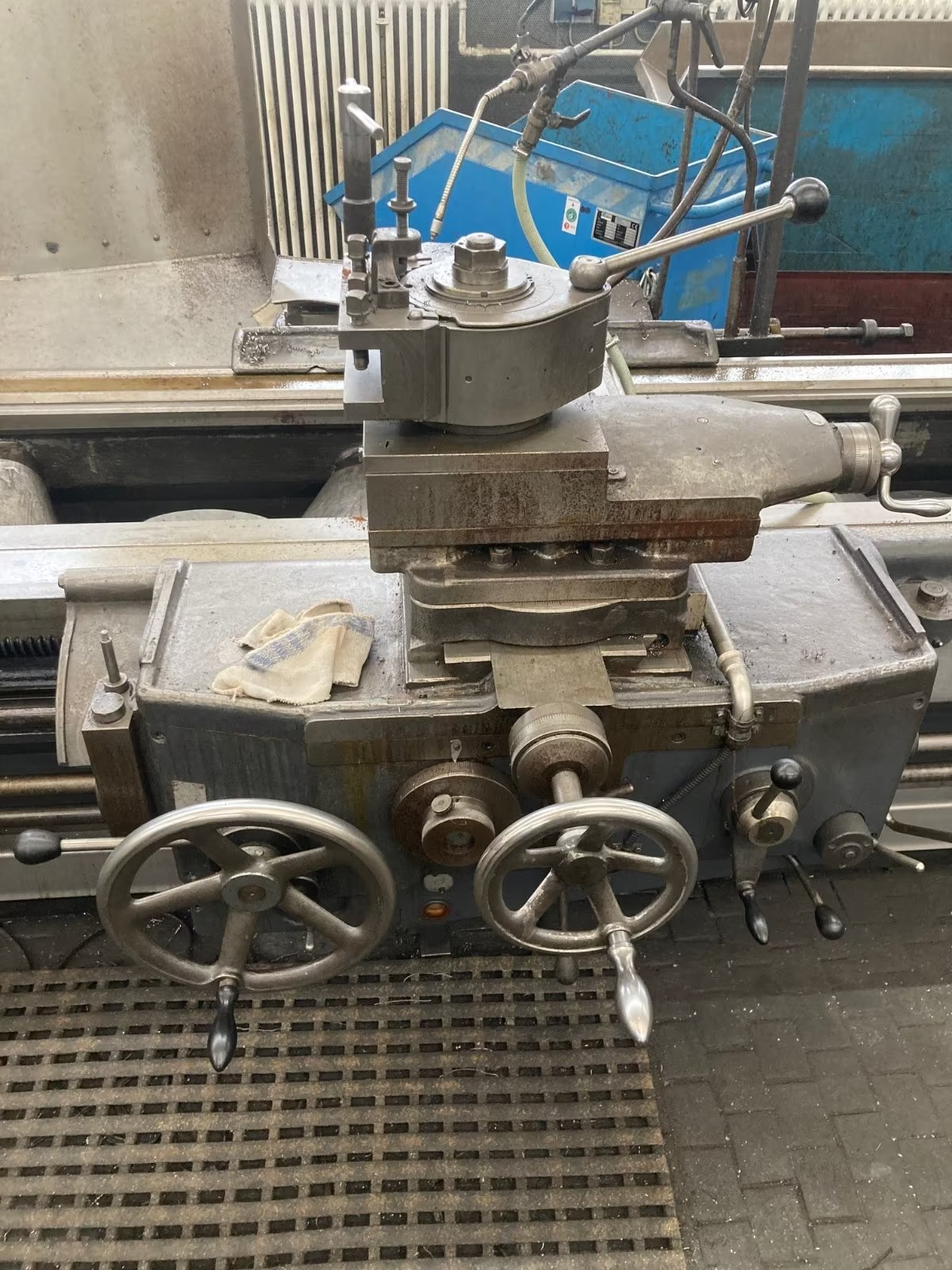 Drehmaschine WMW DLZ 800 III Drehbank Heidenhain Metall
