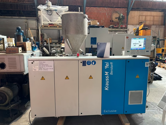 Krauss Maffei KMD63 K Extruder Kunststoff C5 Doppelschnecke