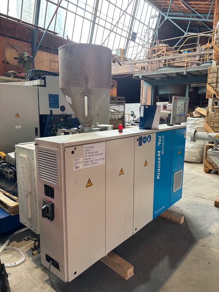 Krauss Maffei KMD63 K Extruder Kunststoff C5 Doppelschnecke