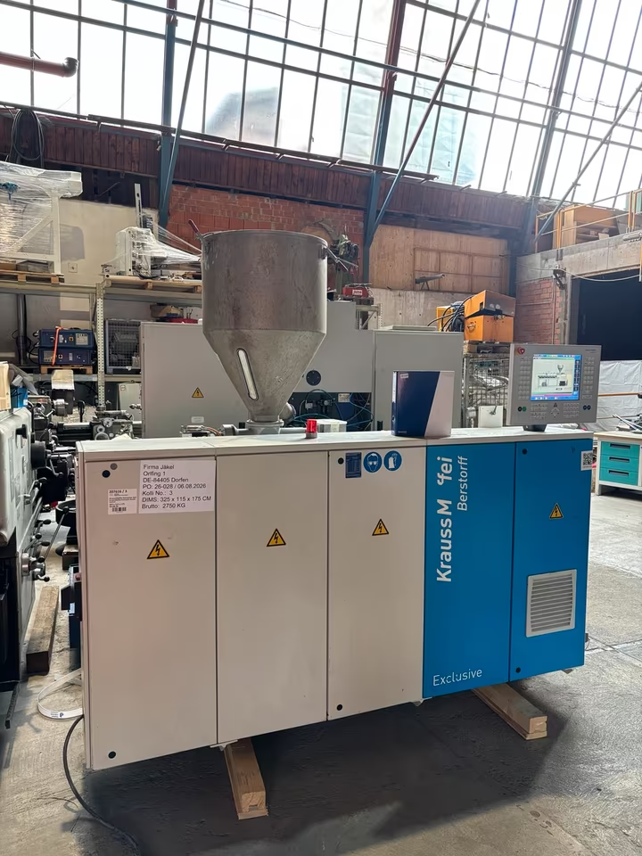 Krauss Maffei KMD63 K Extruder Kunststoff C5 Doppelschnecke