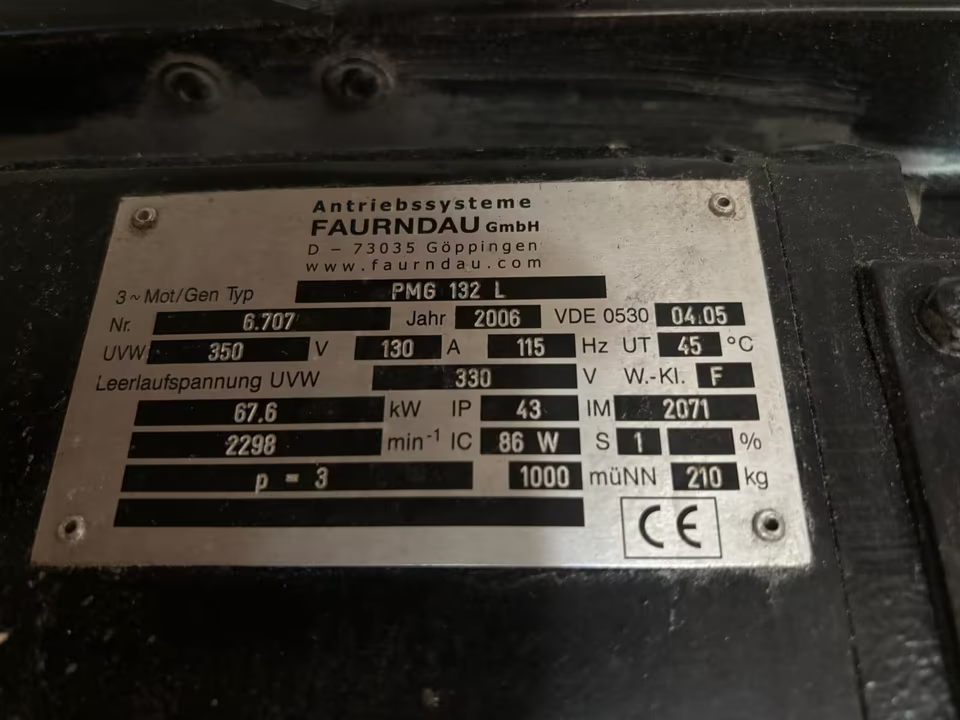 Krauss Maffei KMD 114-32 Extruder Doppelschneckenextruder