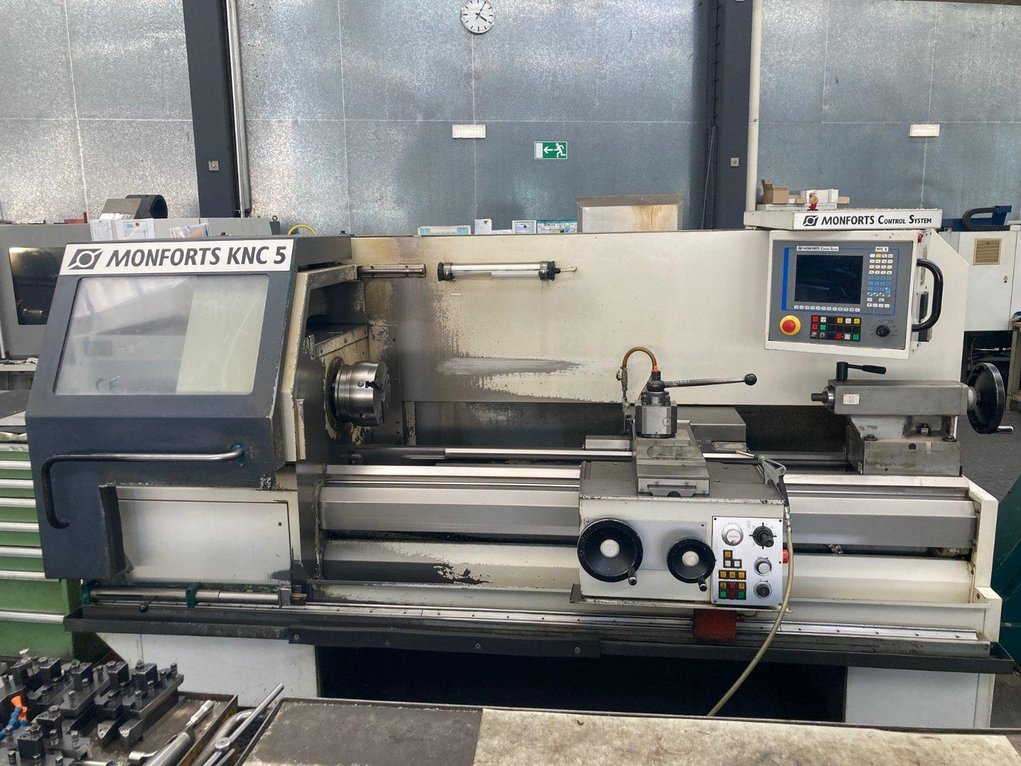 Monforts KNC5-1500 Drehmaschine Zyklengesteuert Drehbank