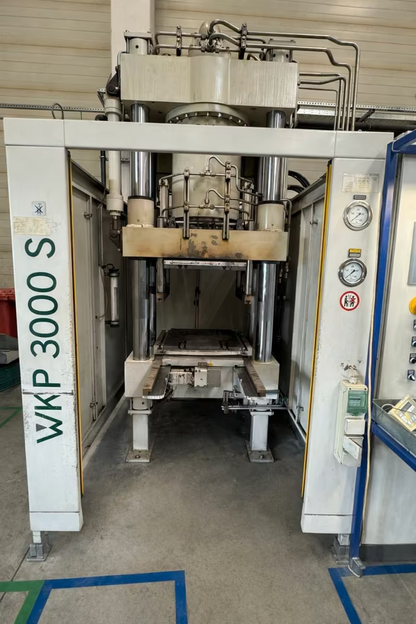 Wickert WKP 3000 S Gummivulkanisationspresse Gummipresse