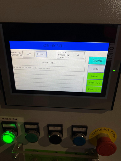 Stretchmaschine SCR-60 Verpackungsmaschine Horizontalwickler