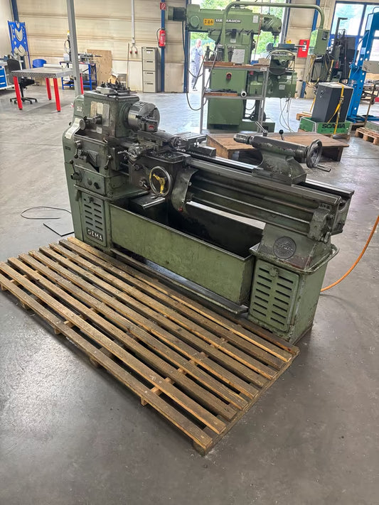 GEMA LZ160 Drehmaschine Drehbank Metallmaschine