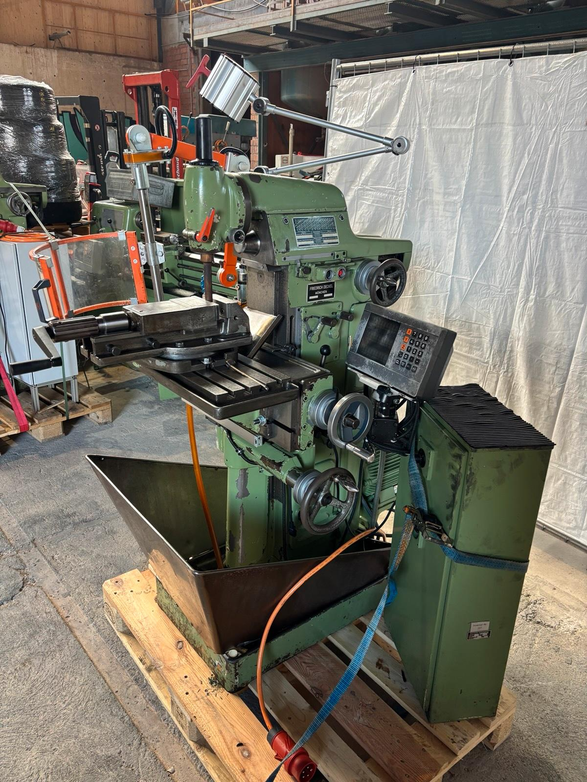 Pillar drill table drilling machine Fehlmann similar to Alzmetall