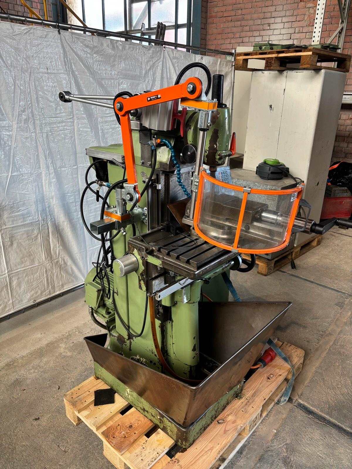 Pillar drill table drilling machine Fehlmann similar to Alzmetall