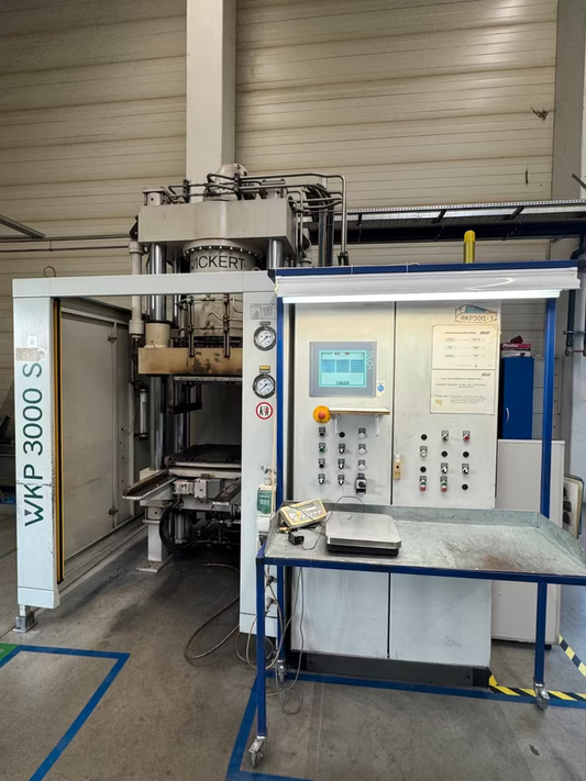 Wickert WKP 3000 S Gummivulkanisationspresse Gummipresse