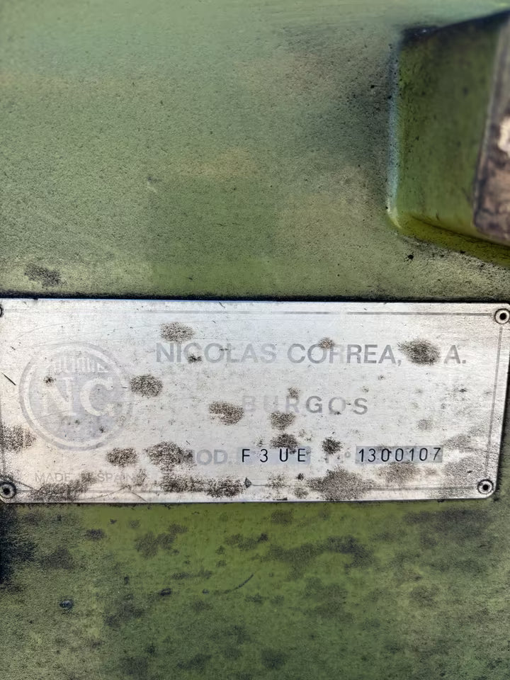 Nicolas Correa F3UE CMU75 Fräsmaschine Horizontalfräse Metall